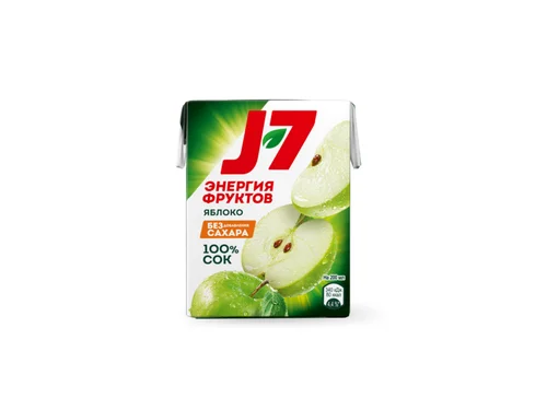 Сок J7 яблочный 0,2 л